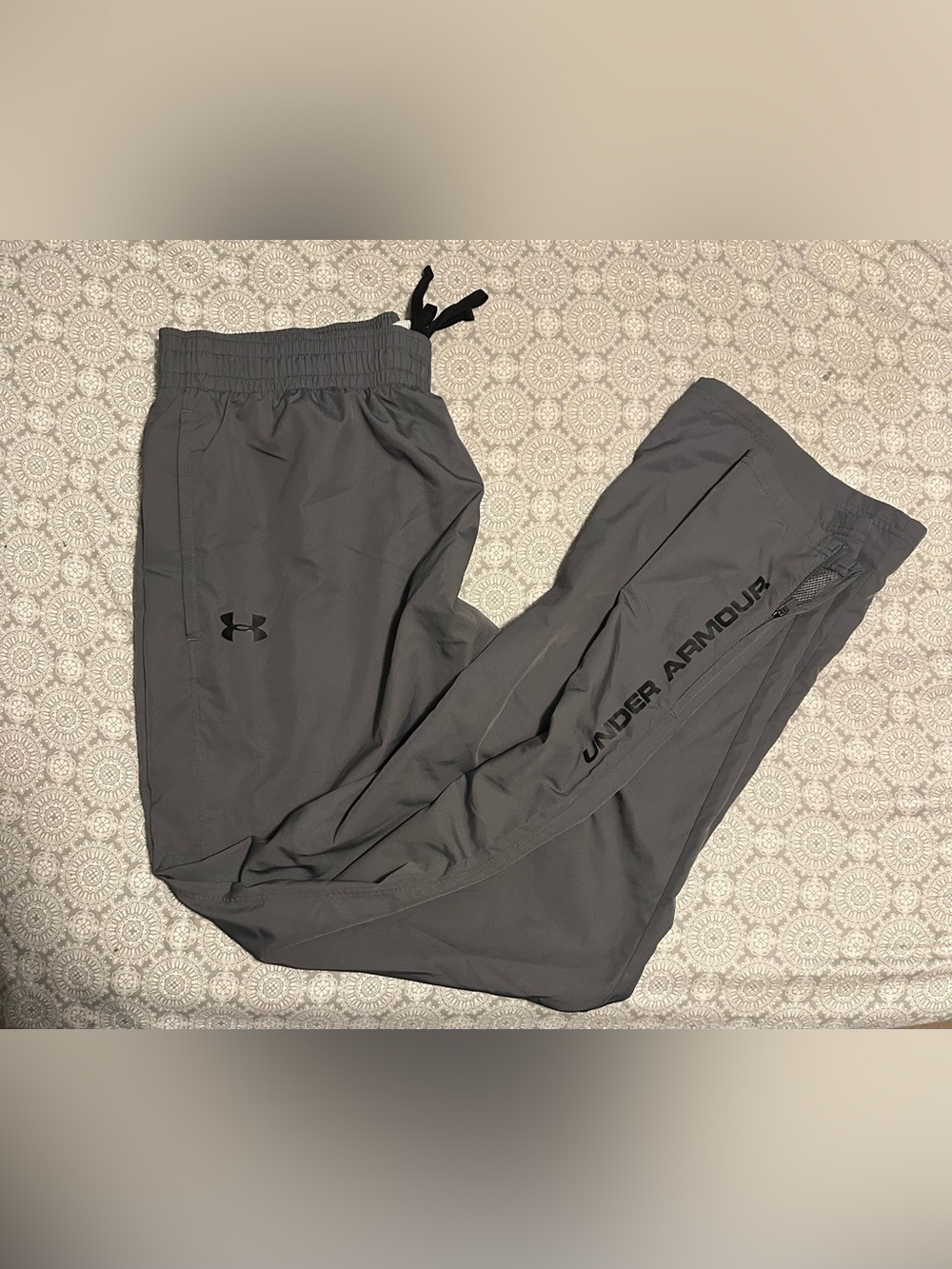 Under Armour Men's Dark Gray Performance Track Pants